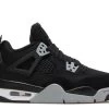 Air Jordan 4 Retro SE GS 'Black Canvas' -Cheap Shoe Shop 1 154