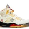 Off-White X Air Jordan 5 SP 'Sail' 2 Off-White X Air Jordan 5 SP 'Sail' -Cheap Shoe Shop 1 175