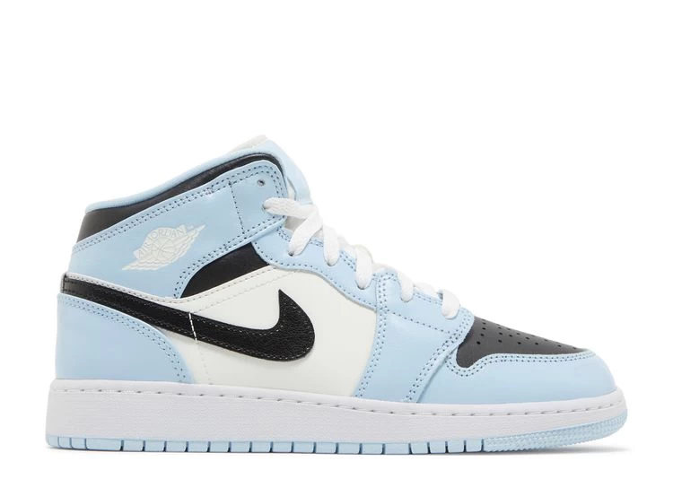 Air Jordan 1 Mid GS 'Ice Blue' 3 Air Jordan 1 Mid GS 'Ice Blue'
