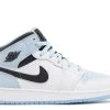 Air Jordan 1 Mid SE GS 'White Ice Blue' -Cheap Shoe Shop 1 188