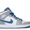 Air Jordan 1 Mid 'Cement True Blue' 1 Air Jordan 1 Mid 'Cement True Blue' -Cheap Shoe Shop 1 189