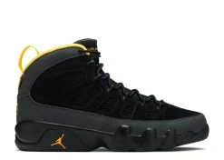 Air Jordan 9 Retro ‘Dark Charcoal University Gold’