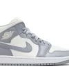 Wmns Air Jordan 1 Mid 'Stealth' -Cheap Shoe Shop 1 34