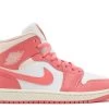 Wmns Air Jordan 1 Mid 'Strawberries And Cream' 2 Wmns Air Jordan 1 Mid 'Strawberries And Cream' -Cheap Shoe Shop 1 80