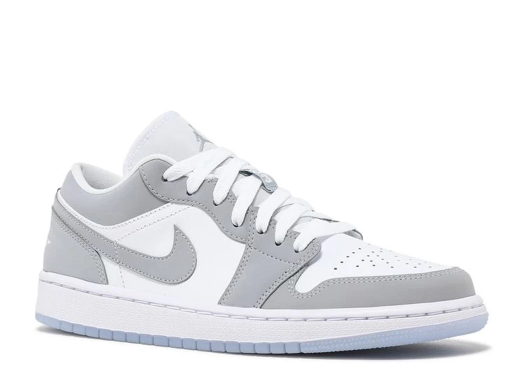 Wmns Air Jordan 1 Low 'White Wolf Grey' 4 Wmns Air Jordan 1 Low 'White Wolf Grey' - Image 2